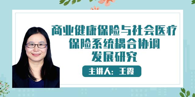 商业健康保险与社会医疗保险系统耦合协调发展研究