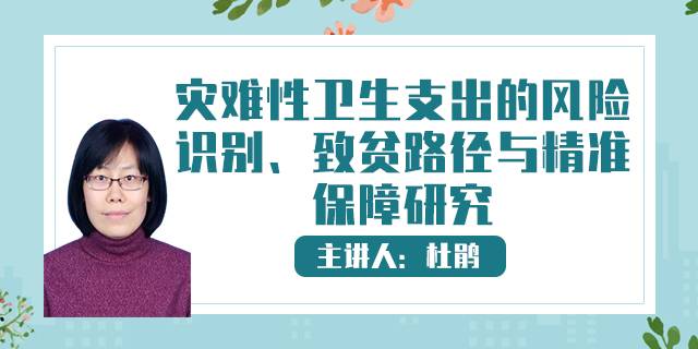 灾难性卫生支出的风险识别、致贫路径与精准保障研究
