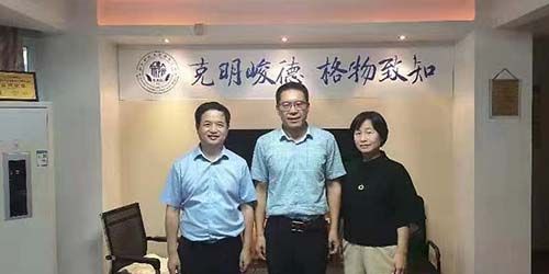 光大永明省公司孙总,京东保险代理省公司李总,永诚保险济南张总莅临指导